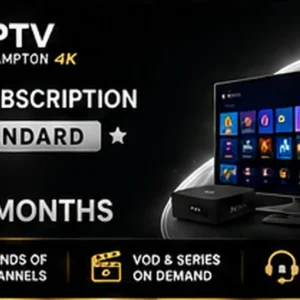 12 Month Standard IPTV Subscription Brampton