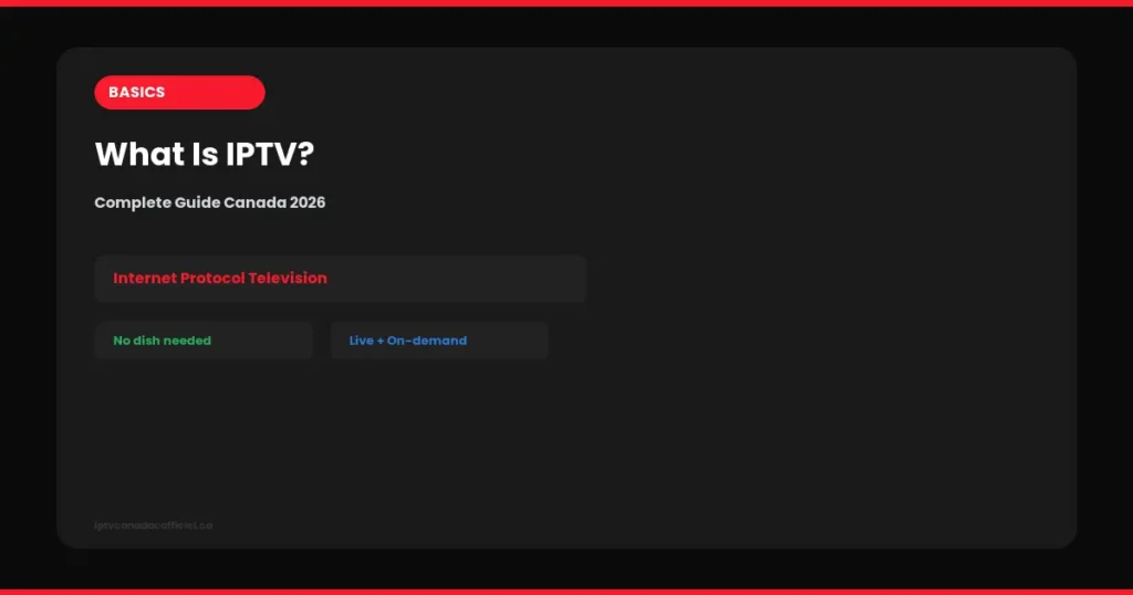 what is iptv complete guide canada 2026